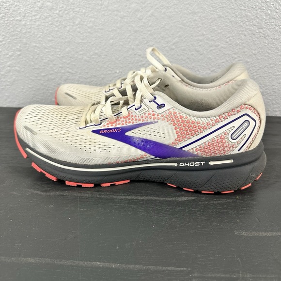 Brooks Ghost 14 Womens Shoes 1203561B192 US 10.5 Running Sneakers EUC - Picture 3 of 8
